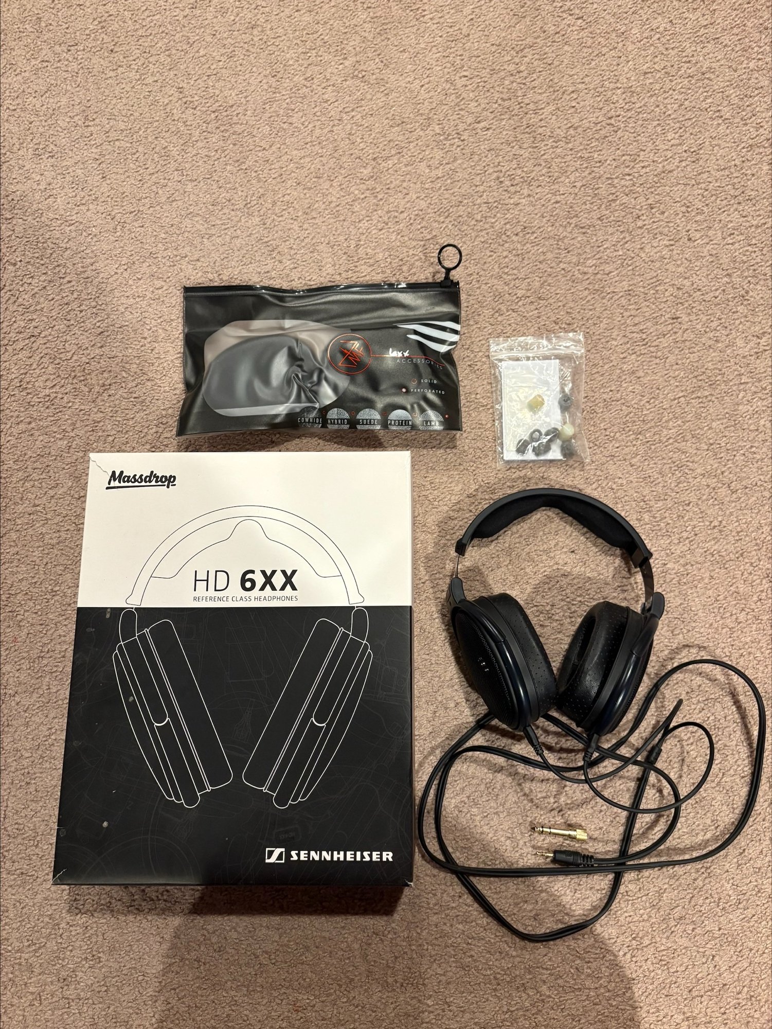 美品 ゼンハイザー HD6XX ＋ ZMF Pad & Custum Cans Sold: Sennheiser/Drop HD 6XX with Custom Cans mod, ZMF pads