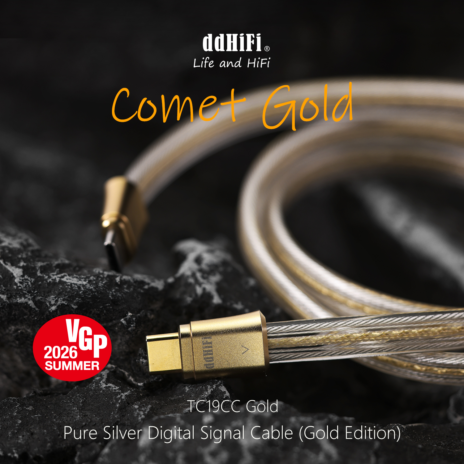 ddHiFi TC19CC Gold Wins Award at VGP 2026 Summer | Headphone