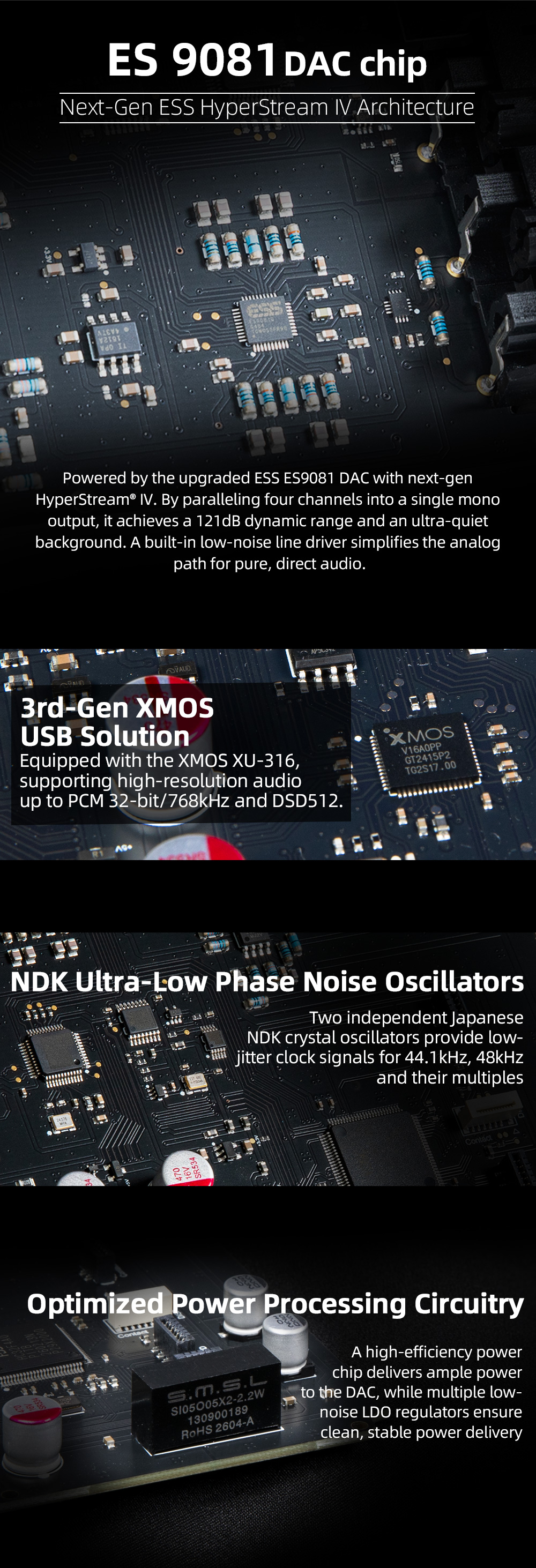 D100 Layout Introducing the SMSL D100 – Compact Desktop DAC/Amp with ES9081 ...