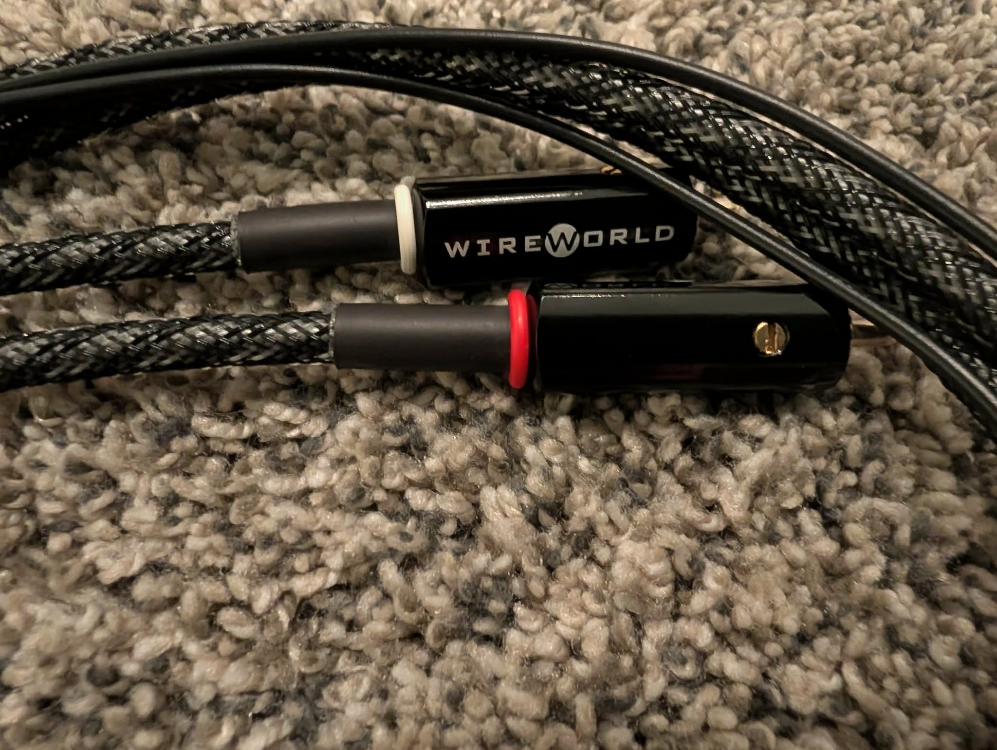 Wireworld Silver Eclipse 8 Phono cable RCA to DIN 1 meter