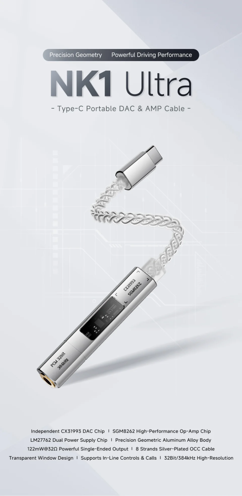 NiceHCK NK1 Ultra dongle DAC/AMP | Headphone Reviews and