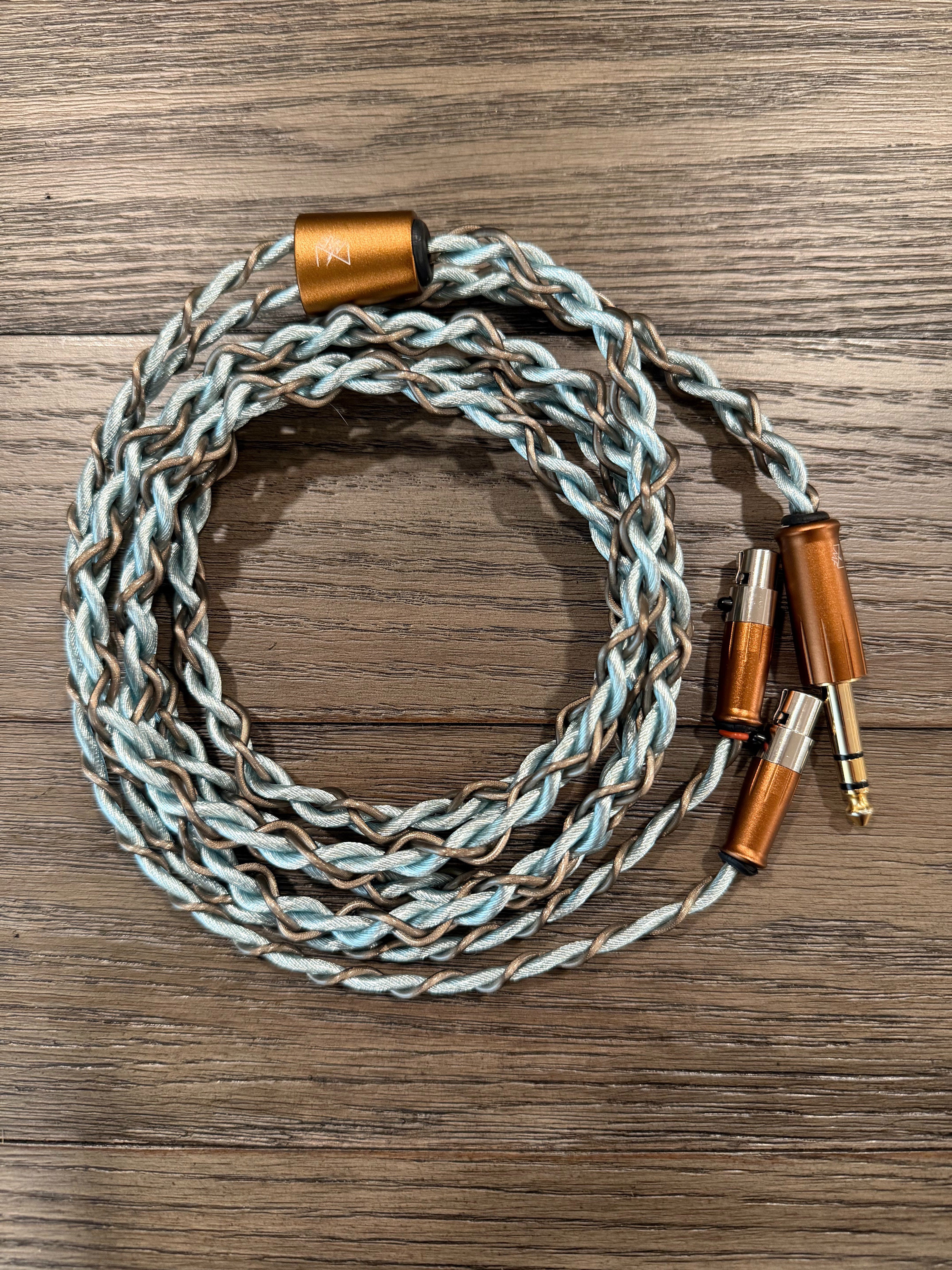 Sold: ZMF Grand Silver Palladium Mini XLR to 6.3mm (1/4