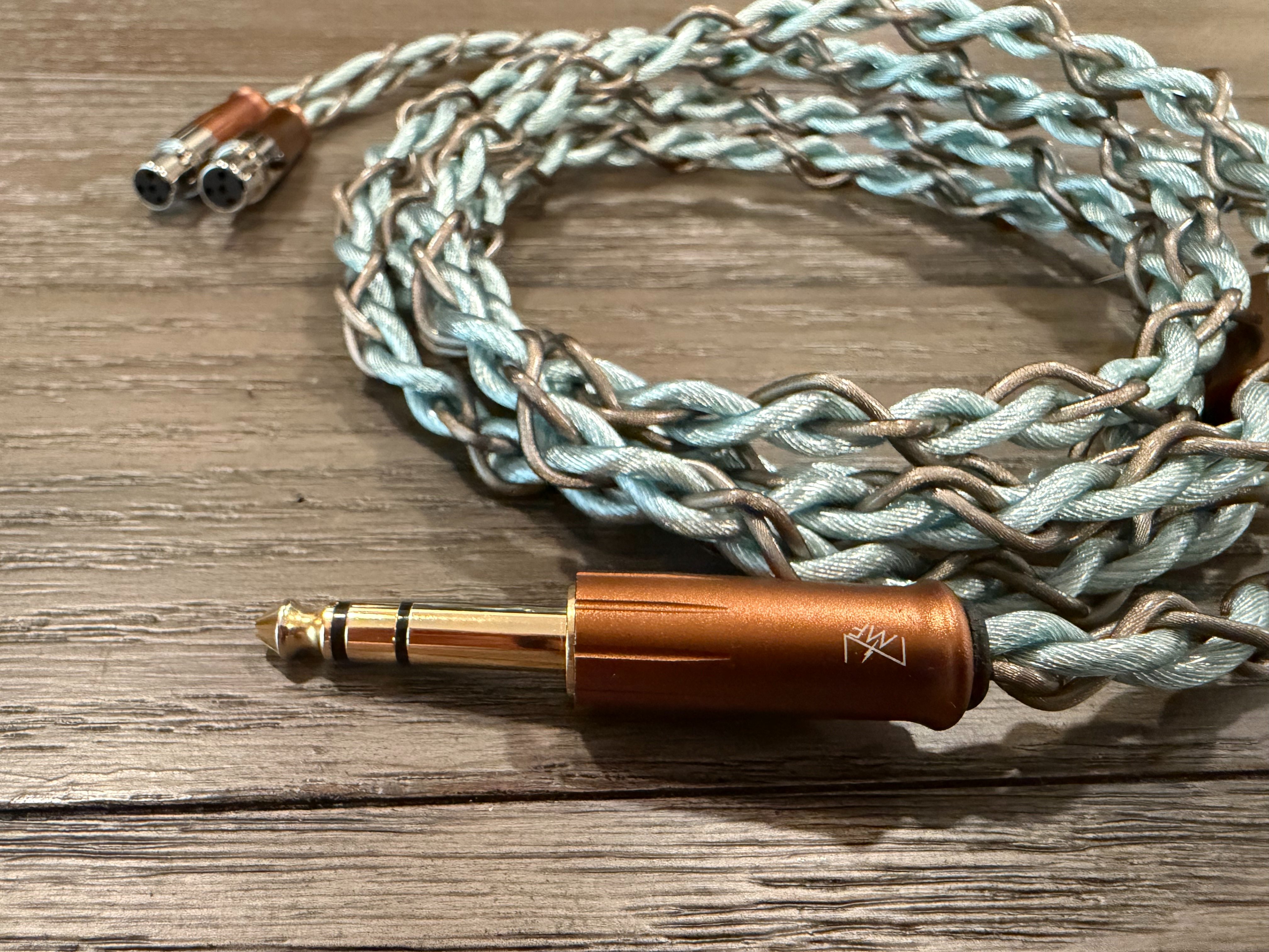 Sold: ZMF Grand Silver Palladium Mini XLR to 6.3mm (1/4