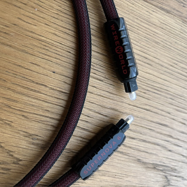 Wireworld Supernova 6 Optical /Toslink Cable 1m | Headphone