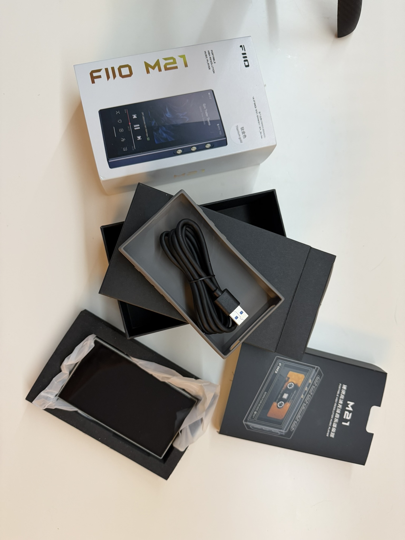 FiiO M21 Titanium Gold | Headphone Reviews and Discussion - Head