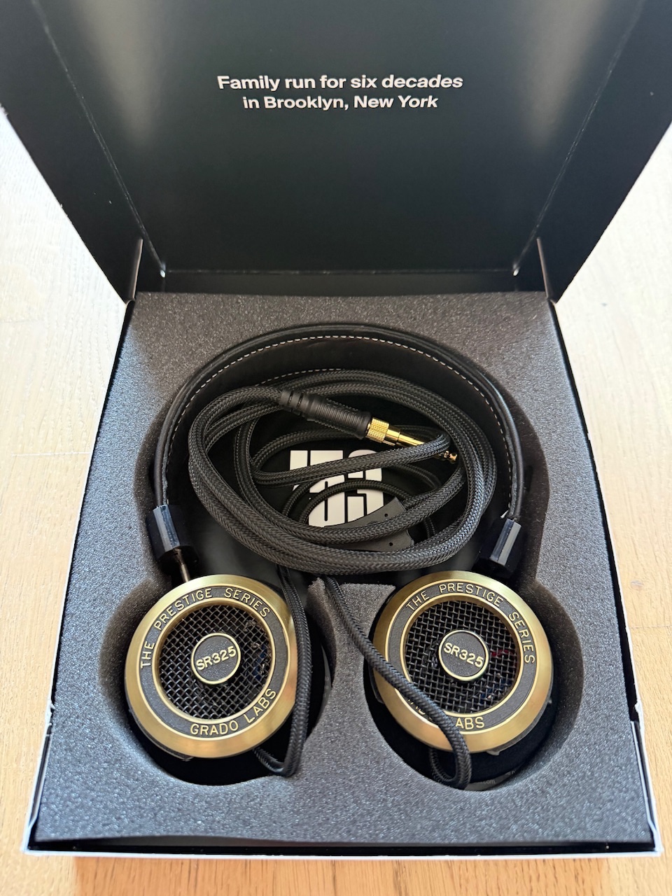 Grado SR325x Gold Edition Collectors Item | Headphone Reviews and