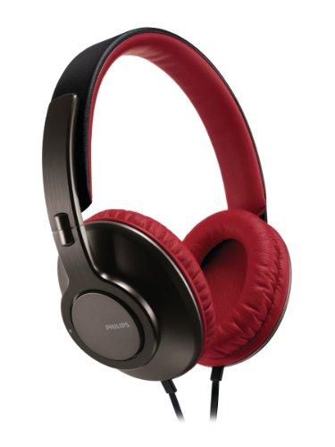 Philips SHL5800/28 Headband Headphone (Red/Black)