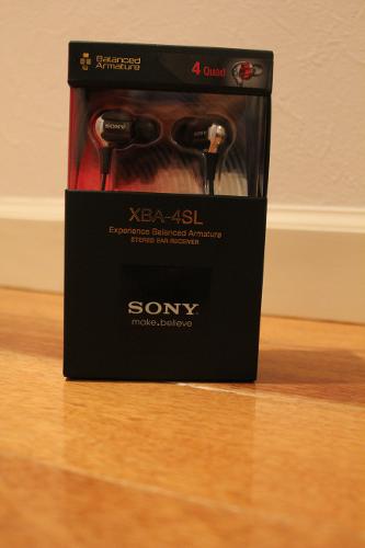 Sony XBA-4SL review/impressions | Headphone Reviews and Discussion
