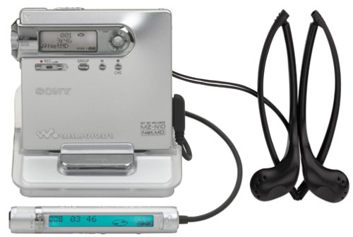 Sony MZ-N10 Net MD MiniDisc Player/Recorder (Silver