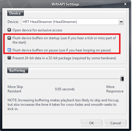 HRT HeadStreamer: WASAPI woes in FooBar - Thread Gallery | Headphone ...