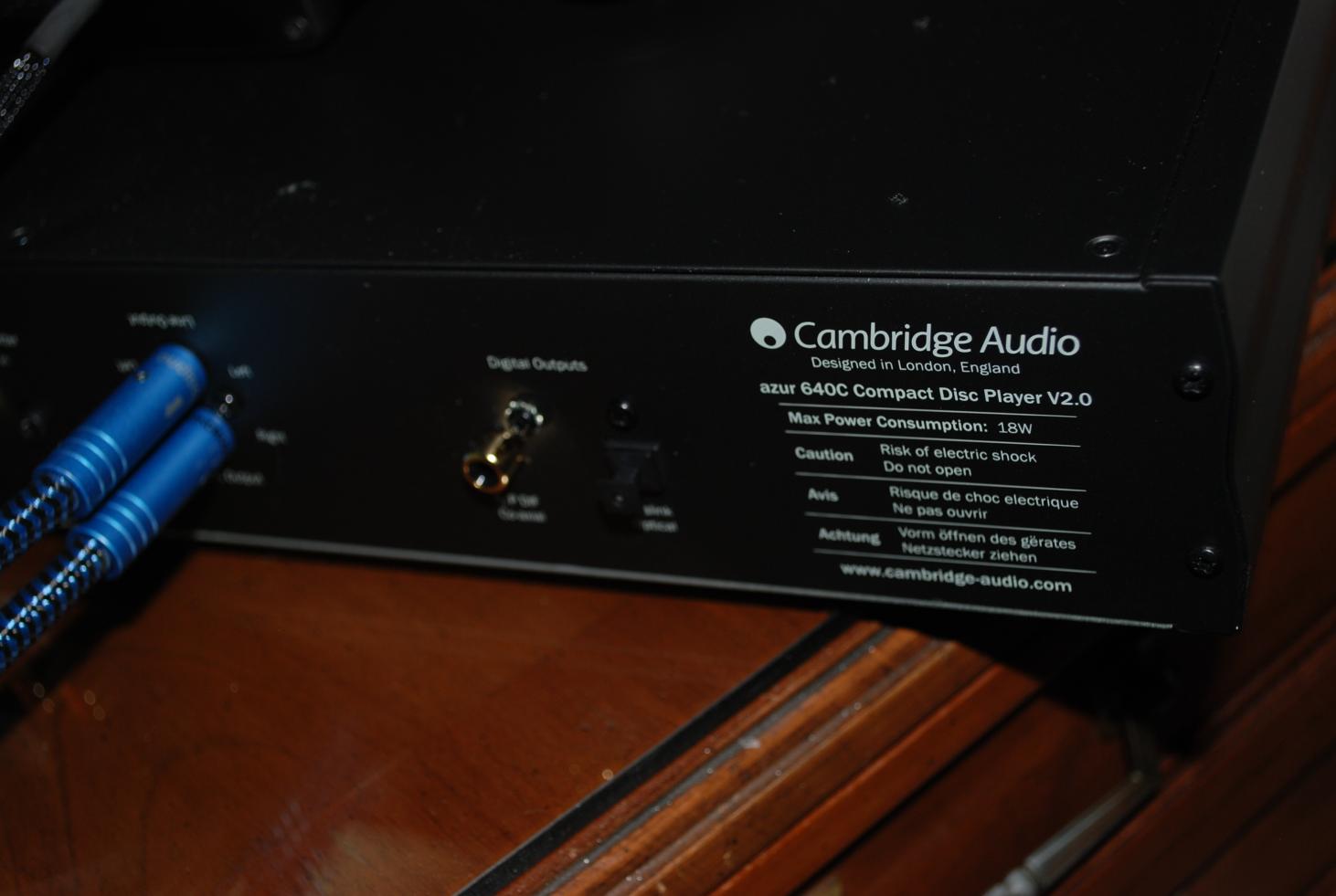 Cambridge Audio 640C v2 on the way - opinions? - Thread Gallery ...