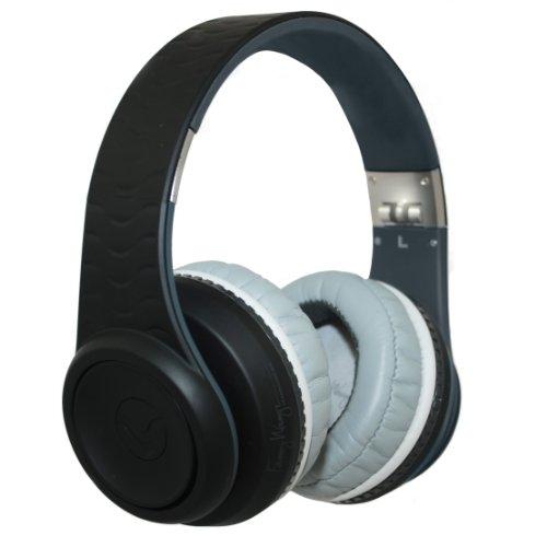 Fanny Wang 3000 Series Over-Ear Wangs Luxury Headphones with Active Noise Canceling and Apple Integrated Remote and Mic - Black (FW-3003-BLK)