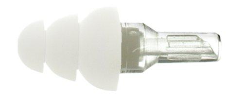 Etymotic Research ER20 ETYPlug Hearing Protection Earplugs, Large Clear Stem with White Tip (Clear)