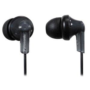 Panasonic RP-HJE120-K In-Ear Earbud Ergo-Fit Headphone (Black)