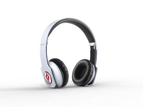 Noontec ZORO High Fashion Steel Reinforced SCCB Sound Technology Headphones - White