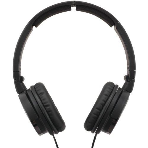 JVC HAS400B Carbon Nanotube On-Ear Headband Headphones (Black)