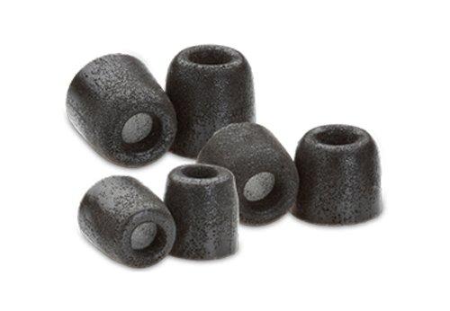 Comply TX-200 Series Foam Tips (Black, 3 Pairs, S/M/L)