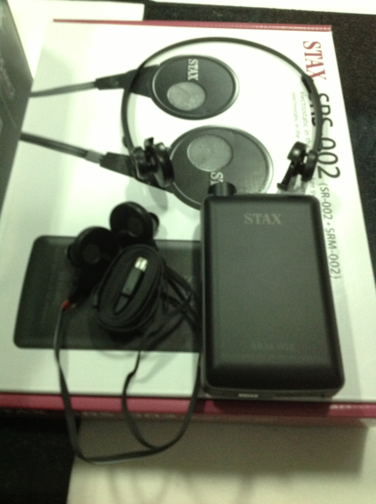Stax: SR 002 + Srm 002 and Srm 003 mk2 + Srm 003 impression and