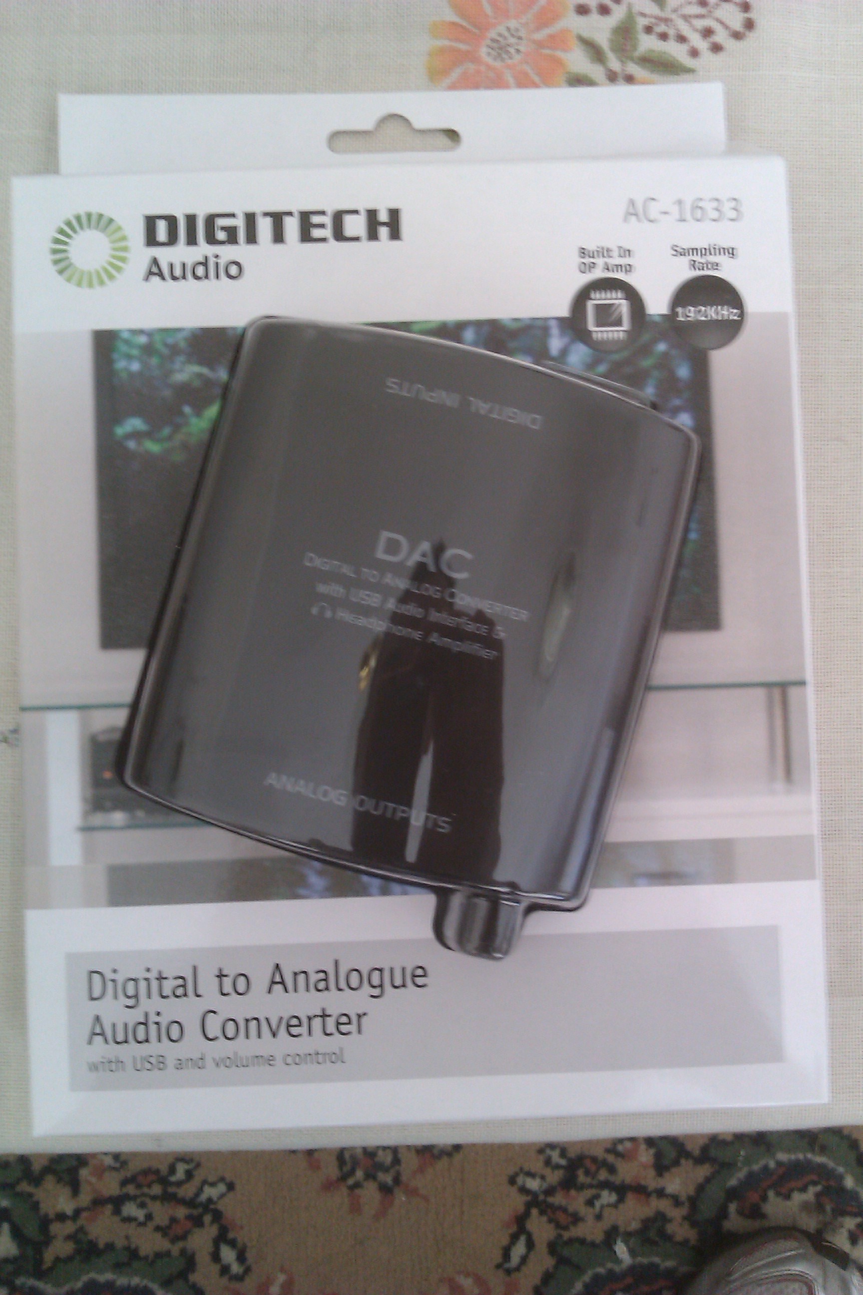 Jaycar High Definition Audio DigitaltoAnalogue Converter (First