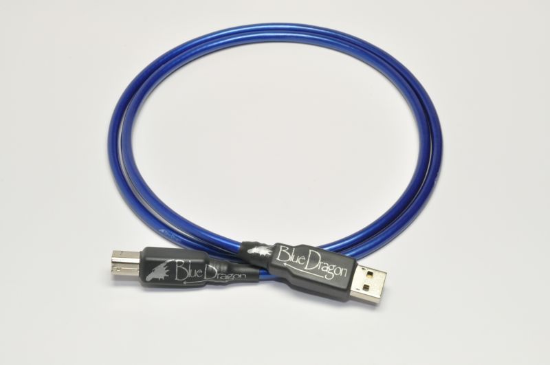 Moon Audio Blue Dragon USB Cable – WINS Positive Feedback Writer’s Choice Award 2012!!