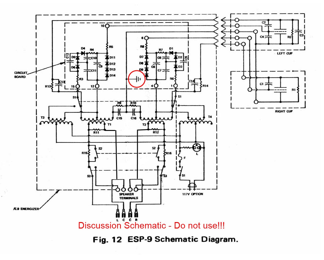 Koss Esp-9 to ESP-9b Conversion... Help needed with ... koss headphone wiring diagram 