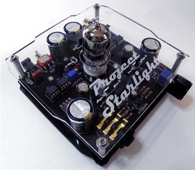 Project Starlight tube headphone amp