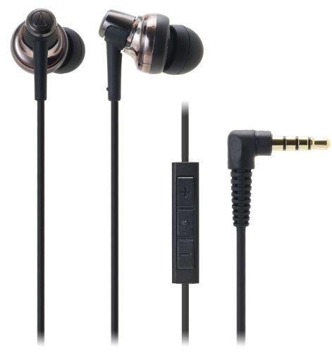 Audio Technica ATH-CKM500i BK | Inner-Ear Headphones for iPod iPhone iPad