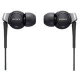 Sony MDR-EX300/BLK Vertical In-the-Ear Style EX Style Headphones (Black)