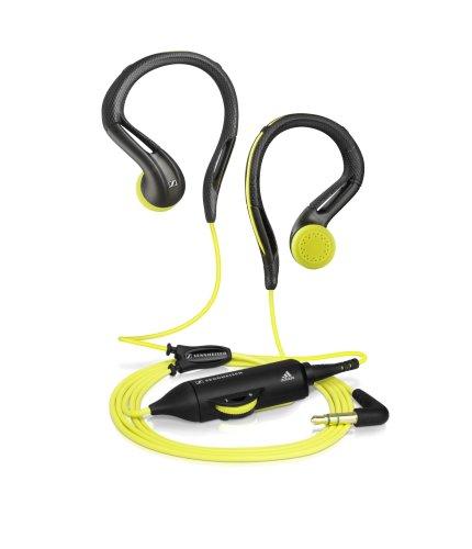 Adidas OMX 680 Sports Earclip Headphones with Volume Control and Adjustable Earclips