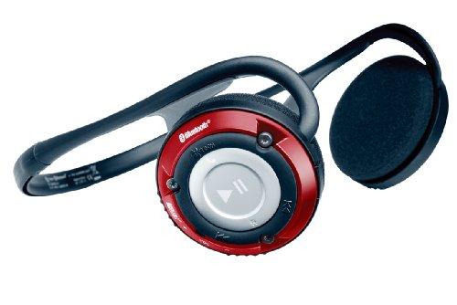 i.Tech BlueBAND Foldable Bluetooth Stereo Headphones (Sport Red)