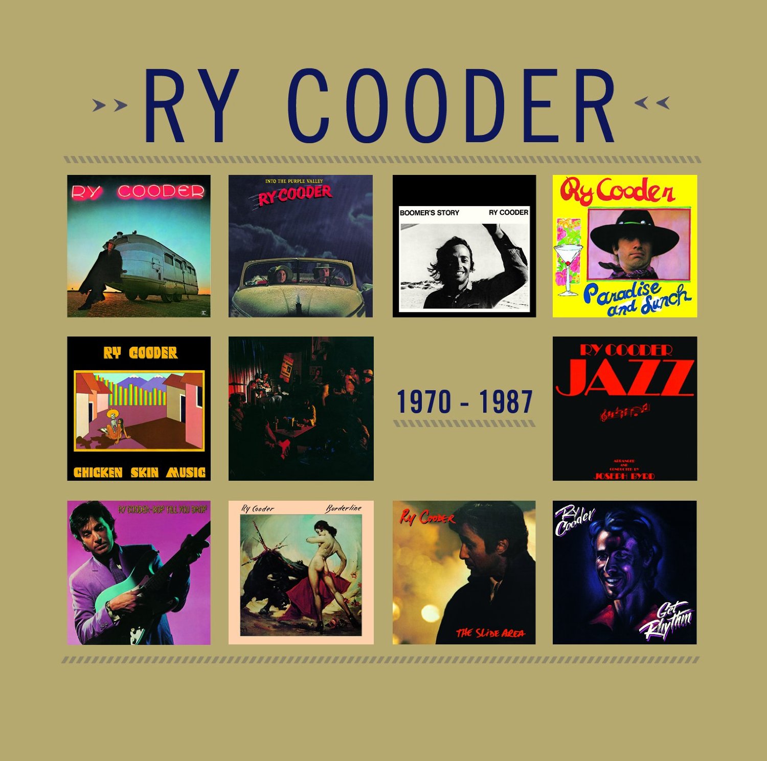 RY COODER 1970 - 1987 CDボックスセット Amazon.co.jp: 1970-1987: ミュージック