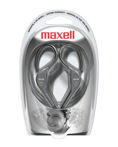 Maxell EH-130 Stereo Line Ear Hooks, Silver