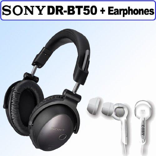 Sony DRBT50 Stereo Bluetooth Headset + FREE Sound Isolation Digital Stereo Earphones