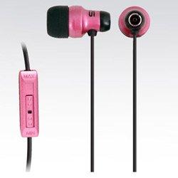 Koss KE29-P PINK NOISE ISOLATING EARBUDS WITH IN-LINE VOLUME CONTROL