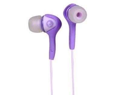 Skull Candy Smokin' Buds Headphones in Purple / Purple- Ships in ''24'' Hours!