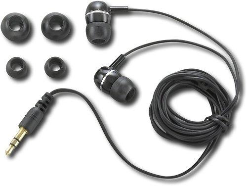 Rocketfish Mobile Stereo Ear Bud Headphones Black RF-MEP2