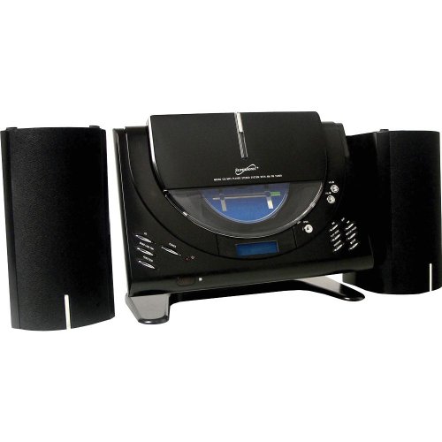 SuperSonic SC-3399M Compact CD MP3 Player Shelf System w/AM FM Radio ...