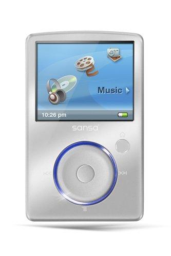 SanDisk Sansa Fuze 8 GB Video MP3 Player (Silver)