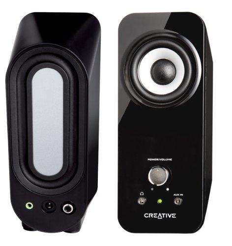 Creative Labs Inspire T12 2.0 Multimedia Speaker System with Bass Flex Technology