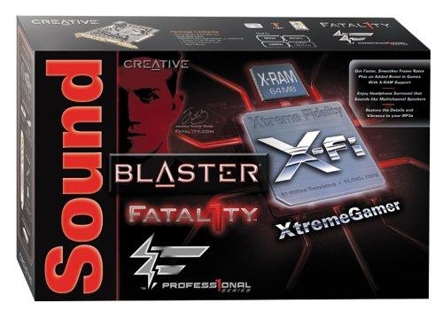 Creative Sound Blaster X-Fi XtremeGamer Fatal1ty Pro Series Sound Card ( 70SB046A00000 )