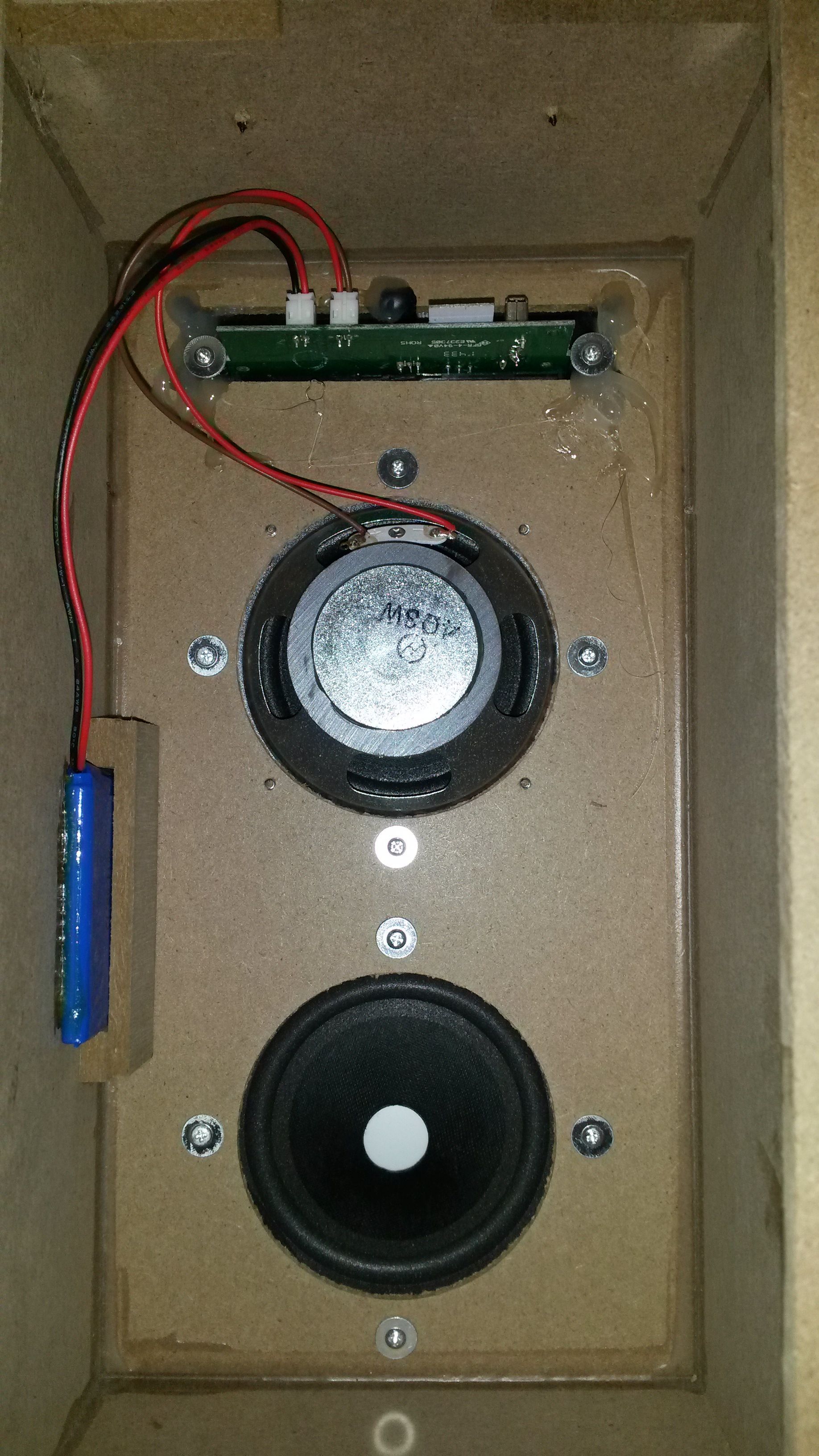 bluetooth speaker mod