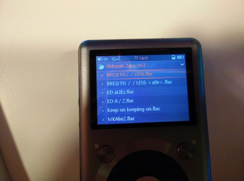 The FiiO X3 2nd gen (ex X3K, X3II) Thread : 192K/24B, CS4398,Native DSD