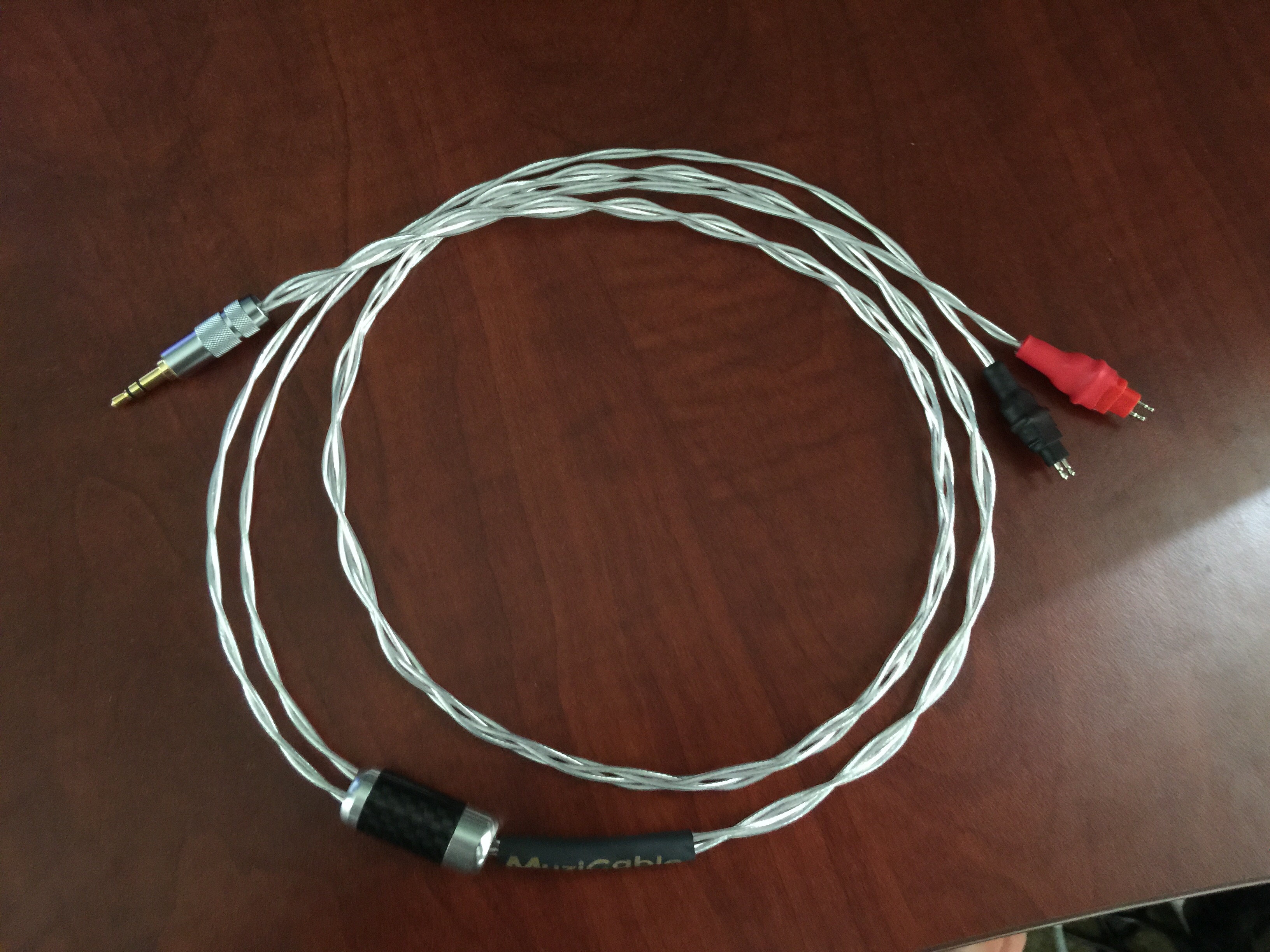 My First Made DIY Headphone Cable for Sennheiser Headphone Reviews