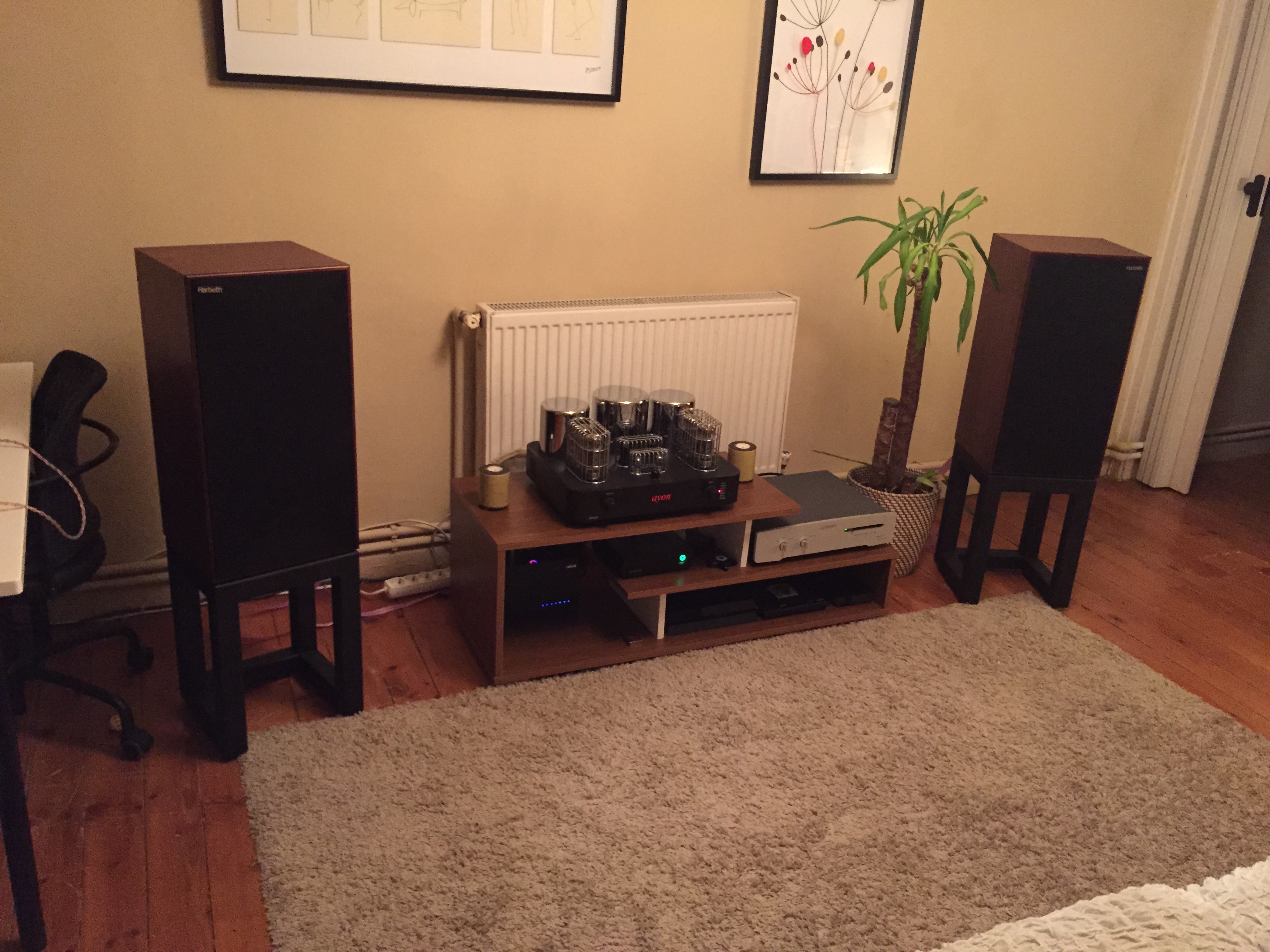 harbeth super hl5 plus rosewood