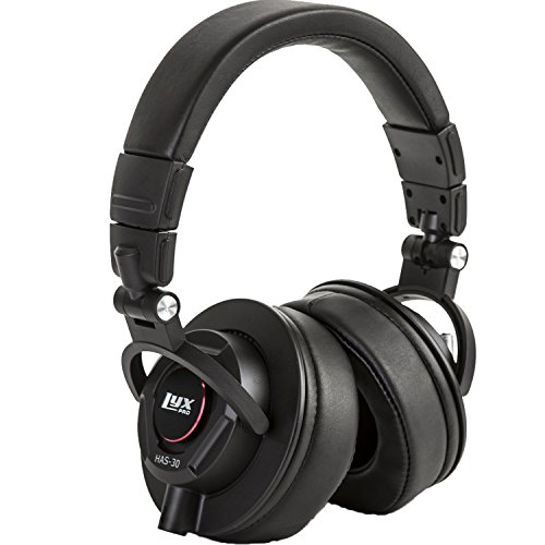 LyxPro HAS30 Professional OverEar Studio Monitor Headphones with