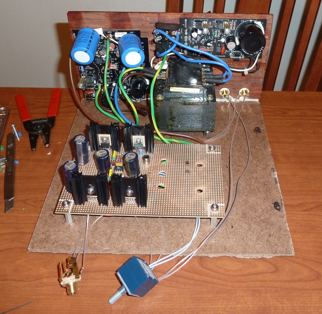 Custom DIY amp ... Custom Wood enclosure *** photos *** | Headphone ...