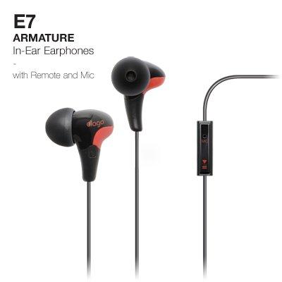 elago E7 ARMATURE In-Ear Noise-Reducing Earphones (Compatible iPhone 4, 1G/3GS; Control-Talk with Built In Microphone)